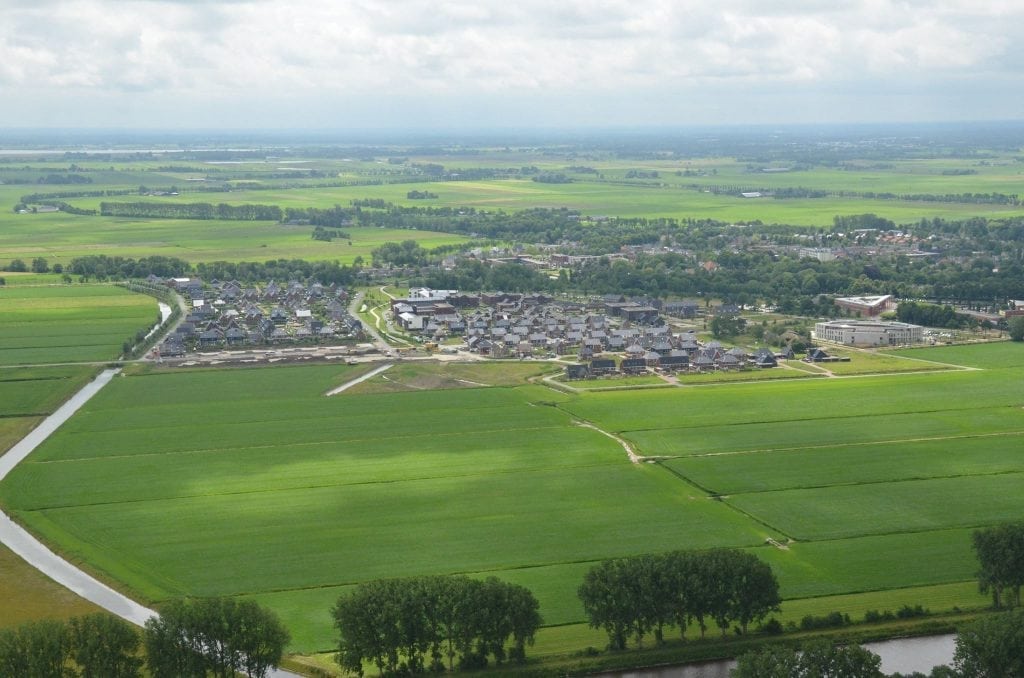 Zuidhorn luchtfoto